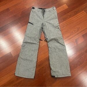 Burton Youth Large Exile Cargo Pant - grey